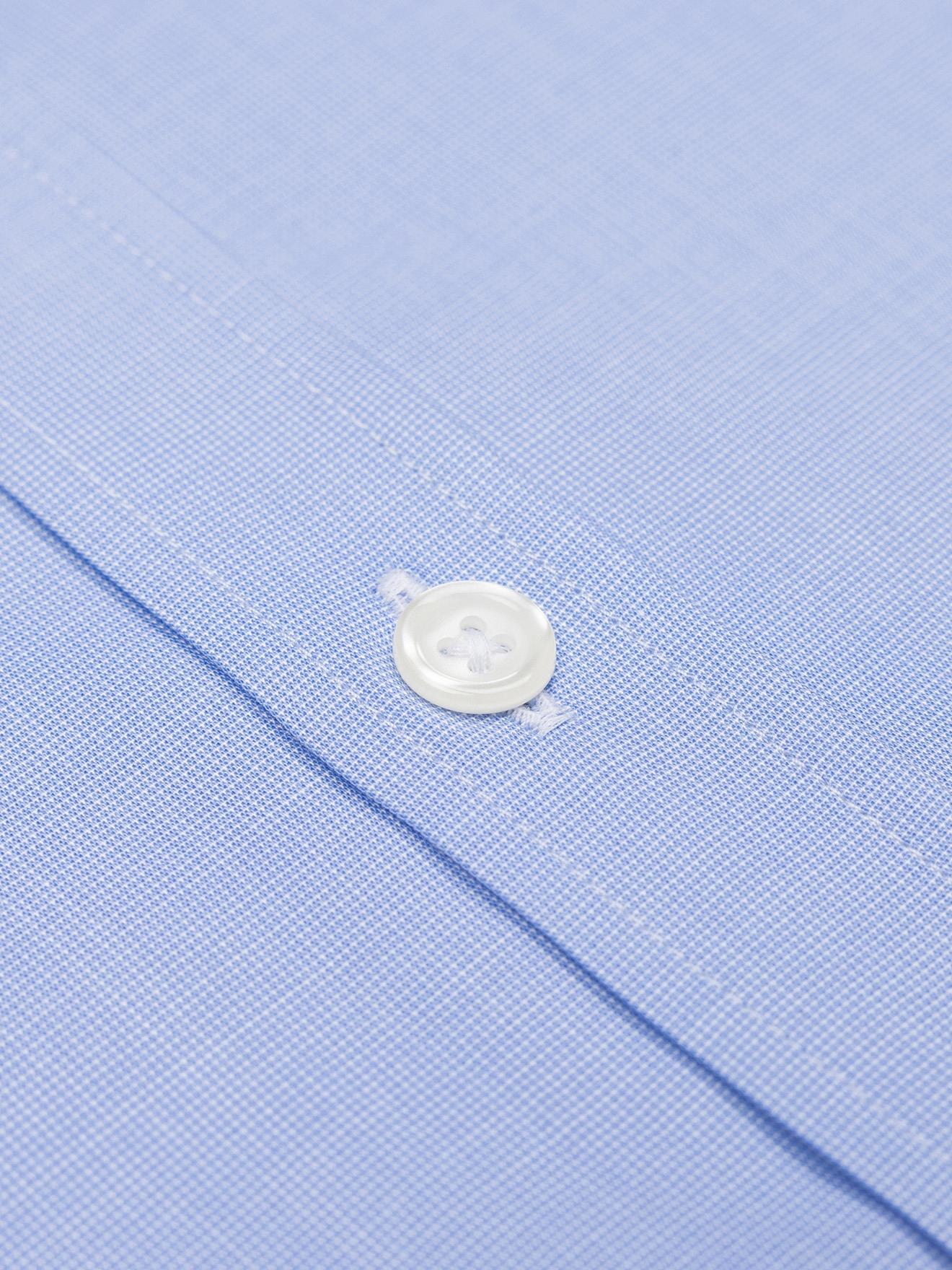 Daria hemelsblauw poplin overhemd - Button-down kraag