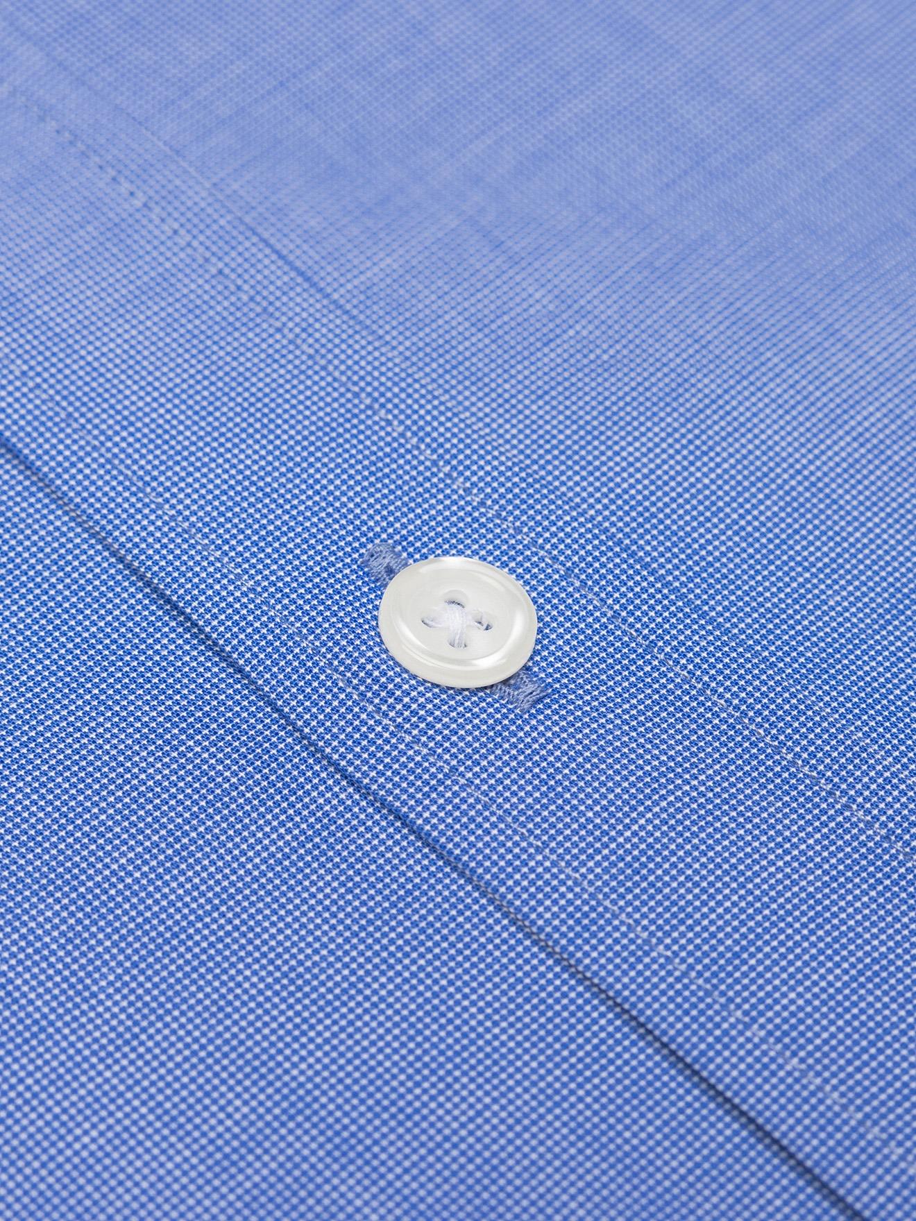 Daria blauw poplin overhemd - Button-down kraag