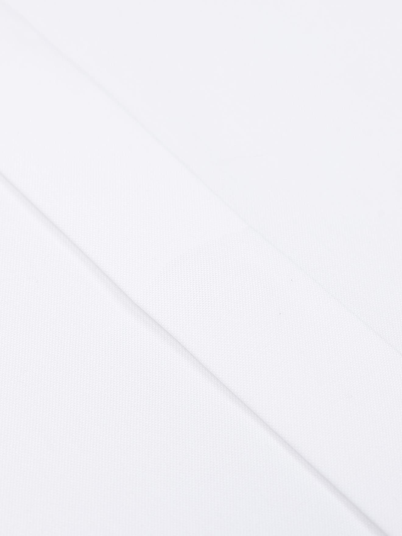 Chemise en pin point blanc - Gorge Cachée