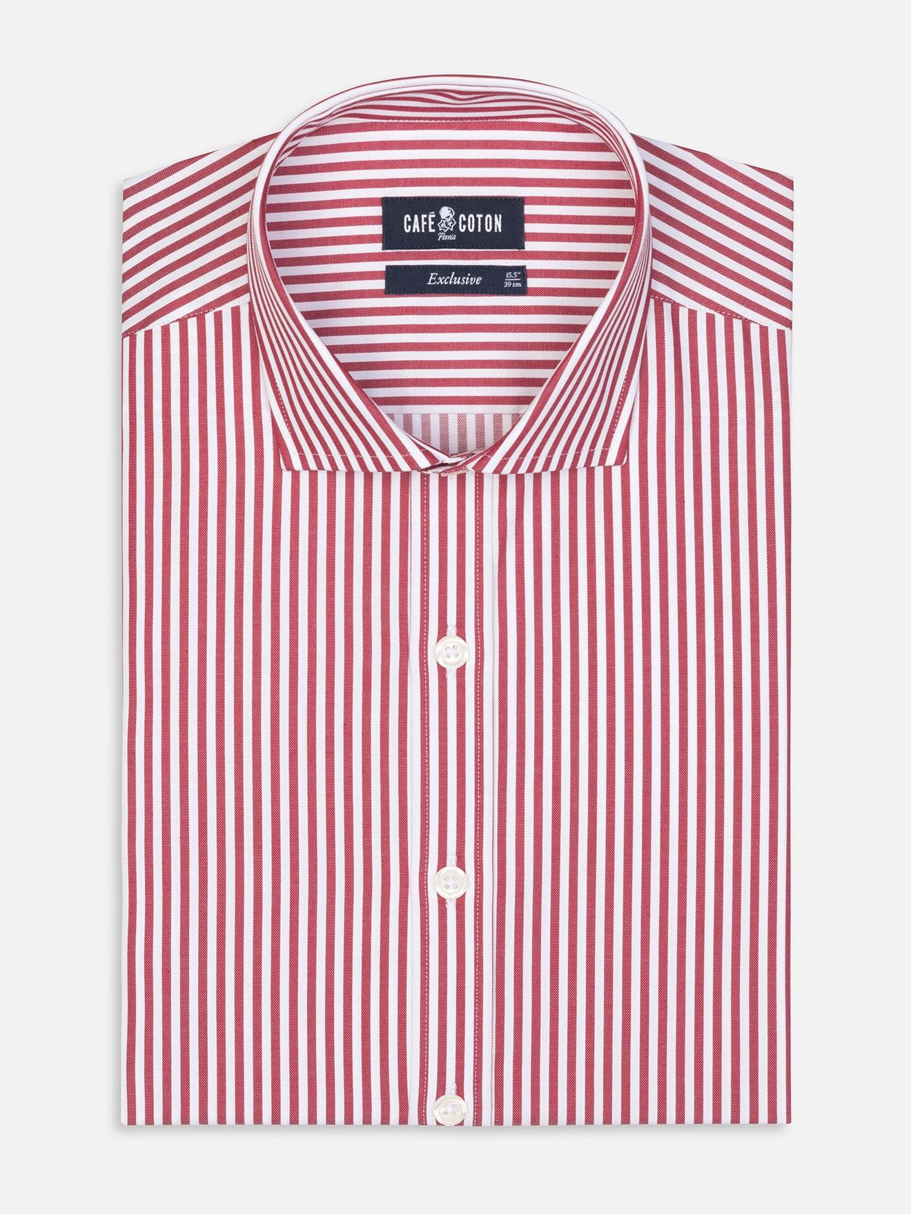 Hemd Nick rot gestreift | für 119€ Hemden : 4 AUSVERKAUF