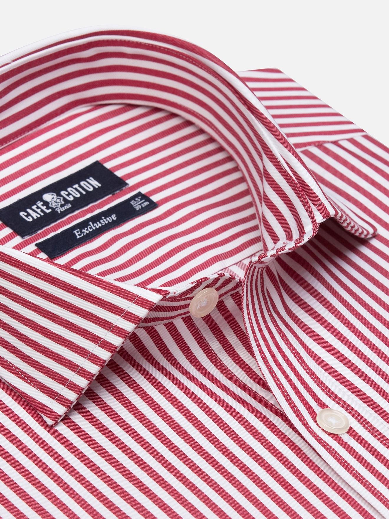| Hemd AUSVERKAUF Hemden gestreift 4 rot 119€ für : Nick