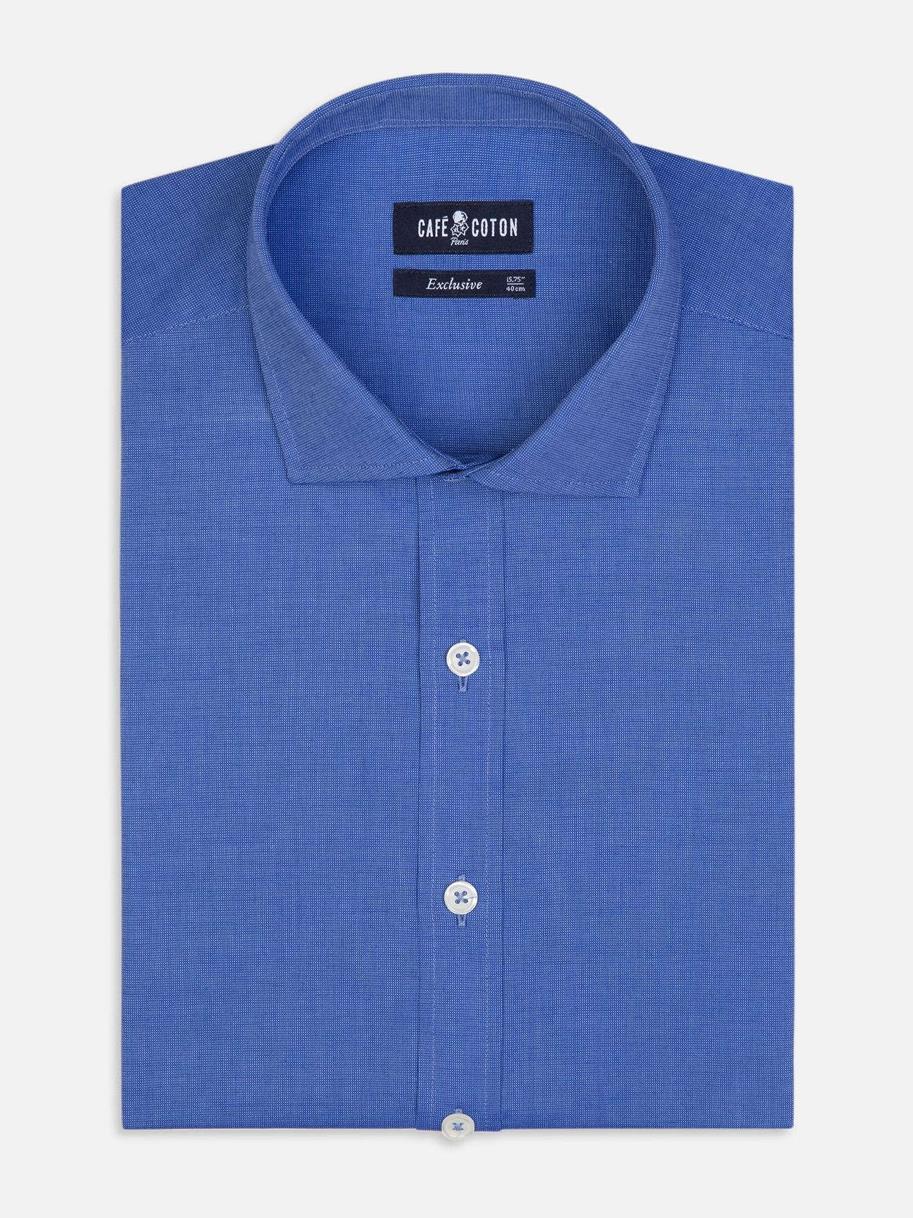 Chemises Bob bleu - Grande Longueur de Manches