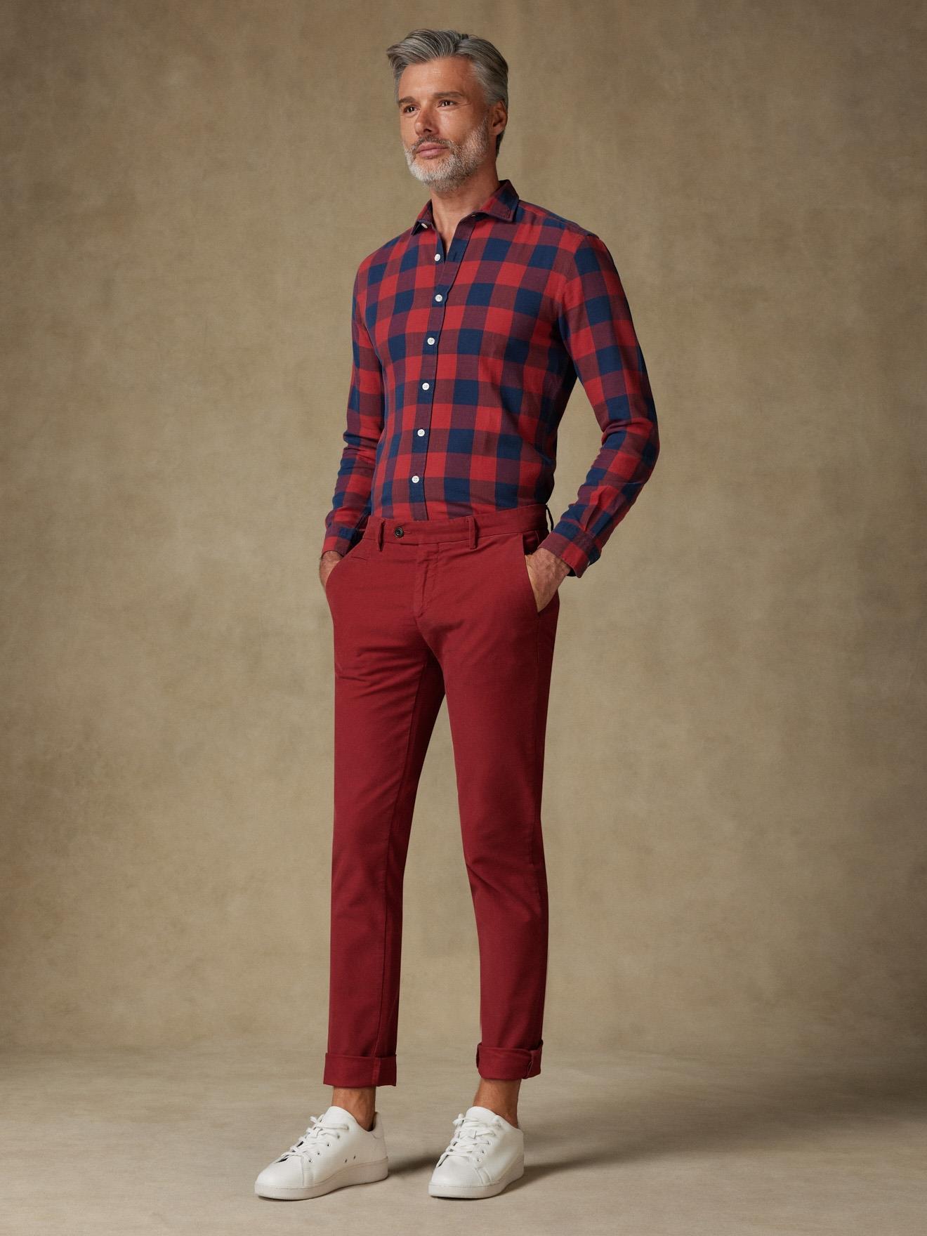Pantalon Chris rouge