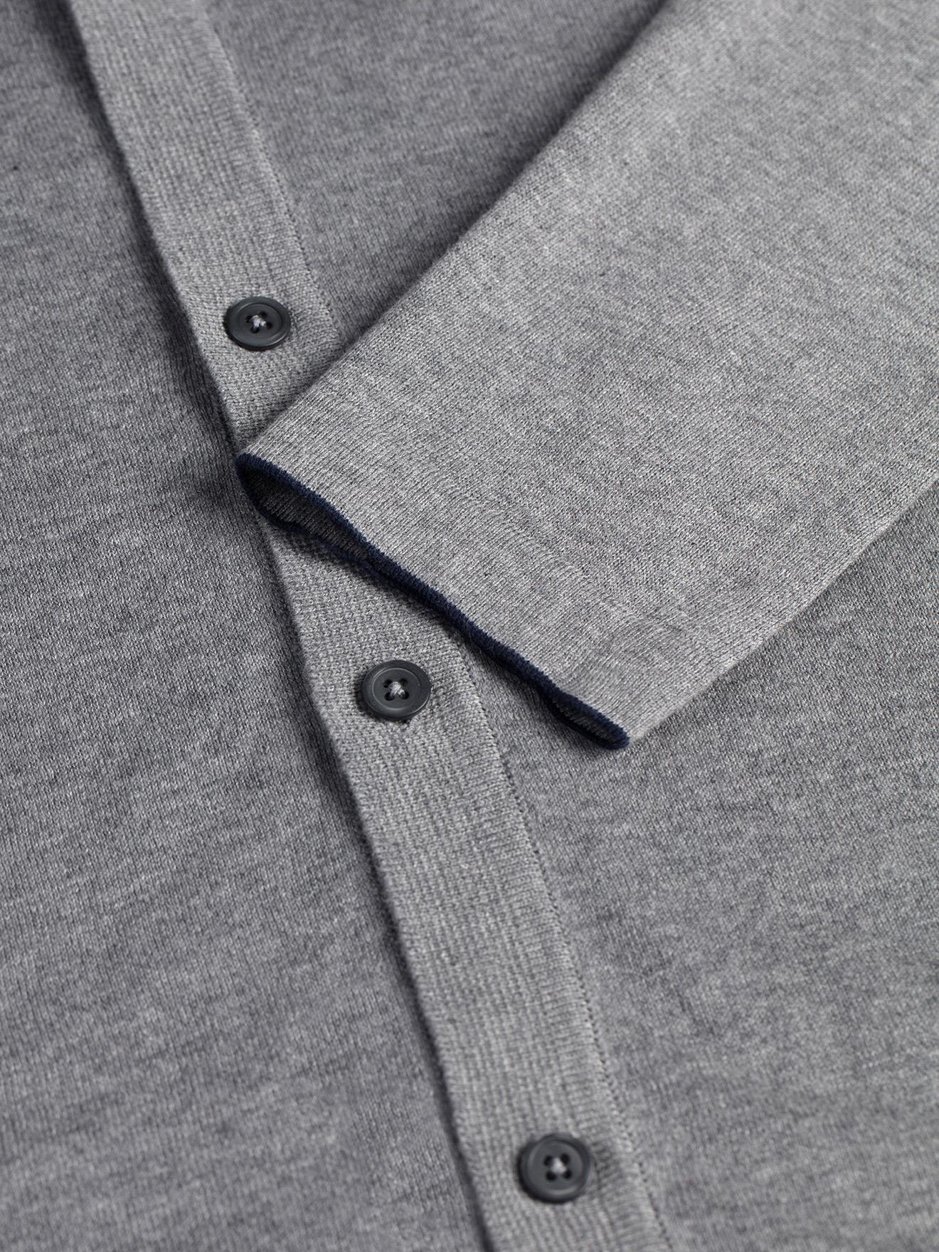 Cardigan Ted gris chiné