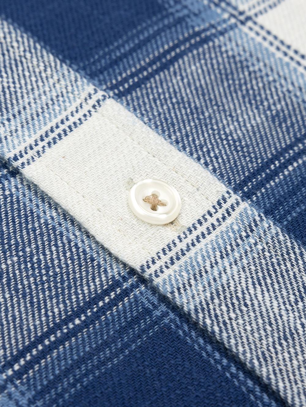 Camicia Horace in tartan - Con buttoncini