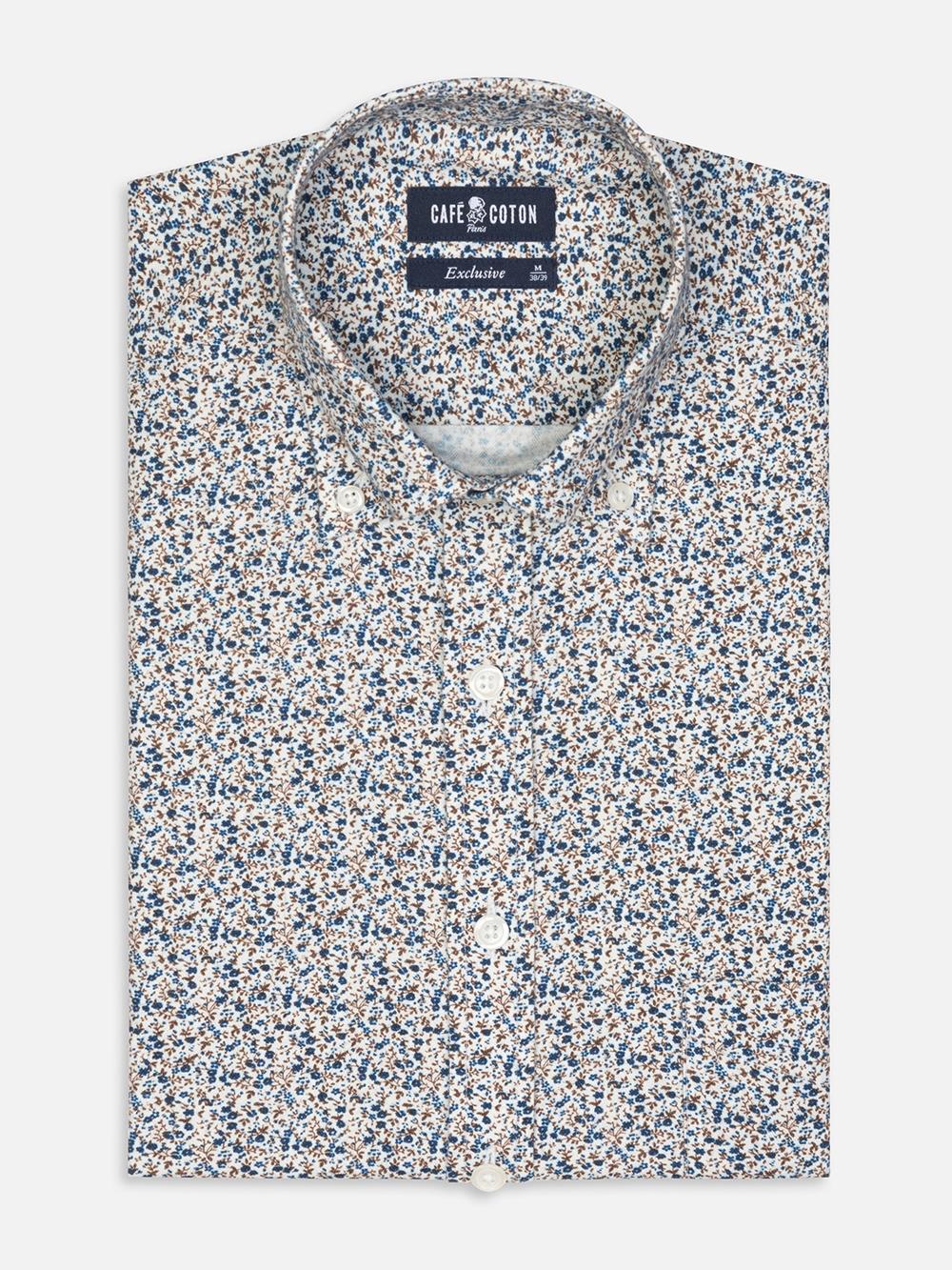 Mackays floral print shirt - Button down collar