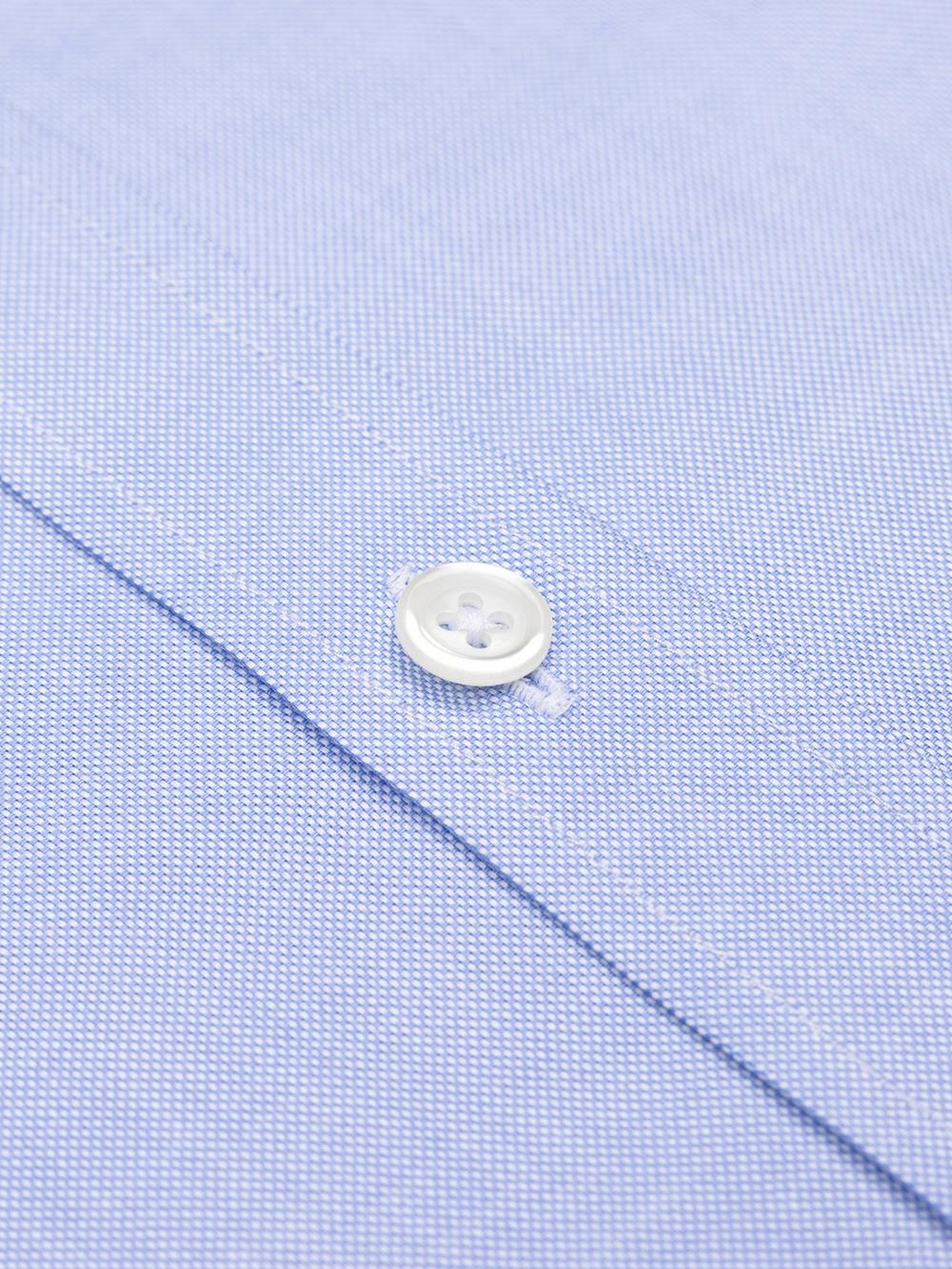 Hemels oxford overhemd - Button-down kraag