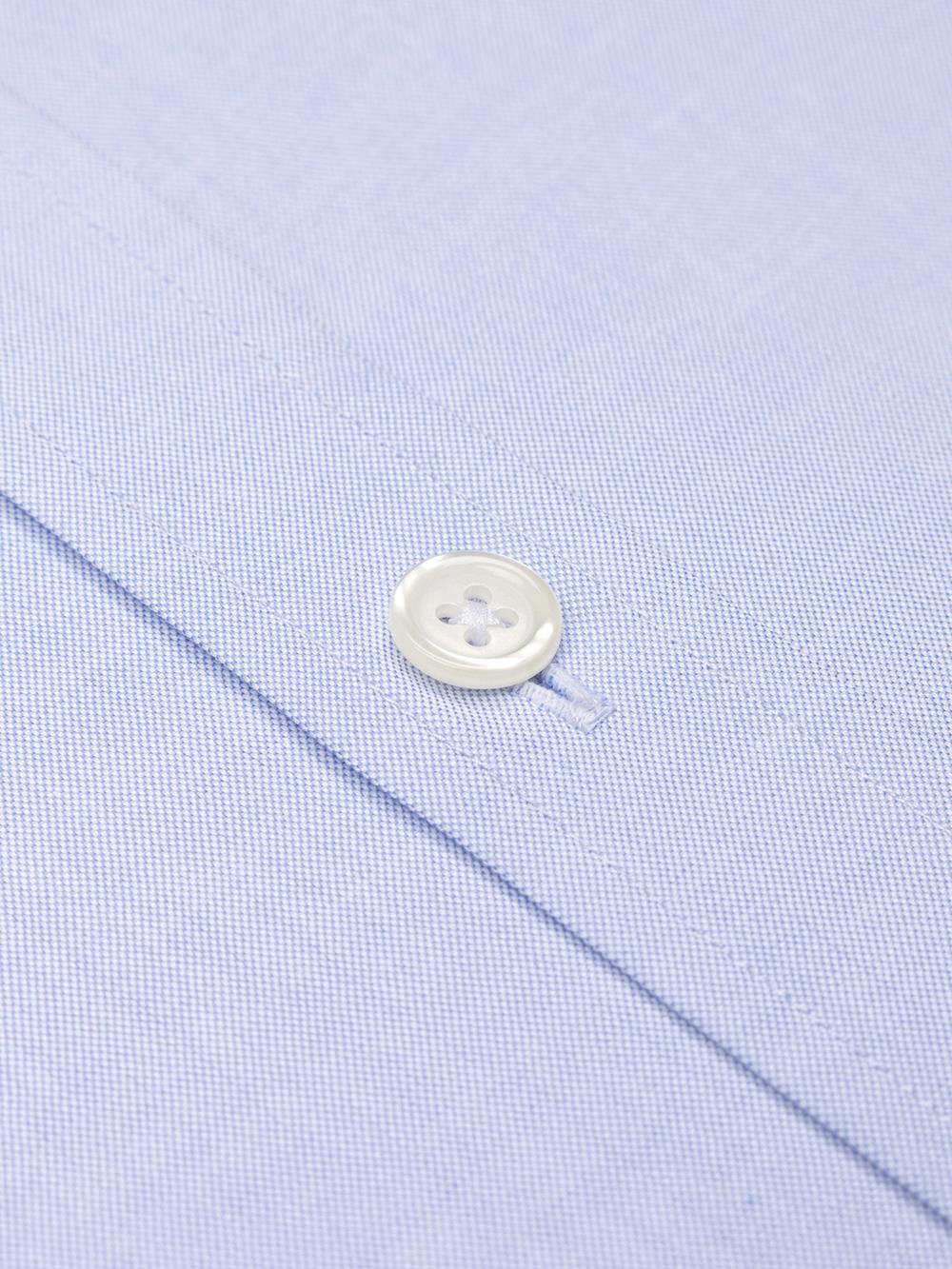 Hemels pin point overhemd  - Button-down kraag