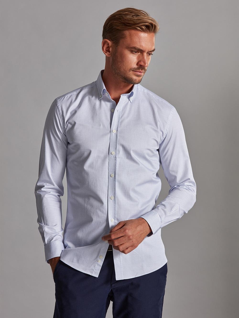 Gill fitted shirt - Buttoned collar