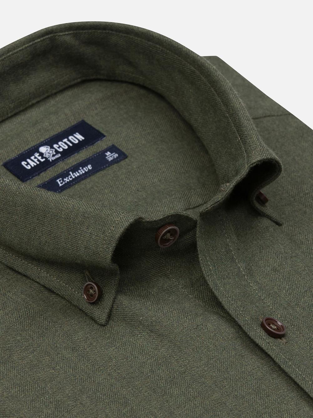 Hall fitted shirt - Buttoned collar