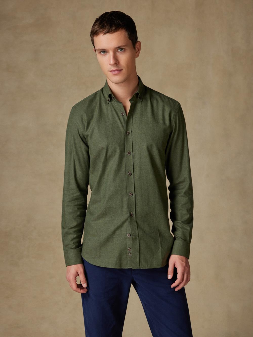 Hall fitted shirt - Buttoned collar
