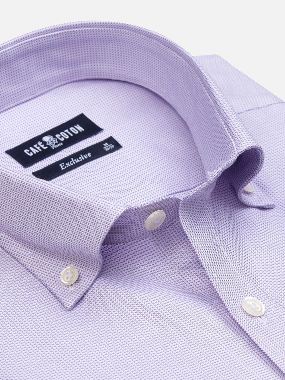 Parma Slim fit overhemd - Button-down kraag