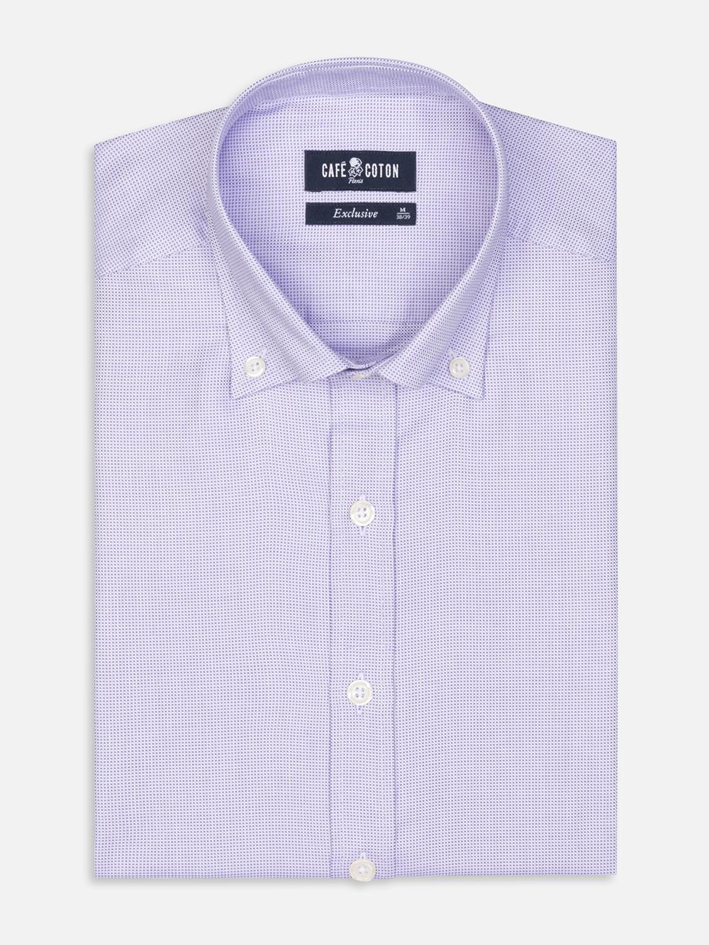 Parma slim fit shirt - Button down collar