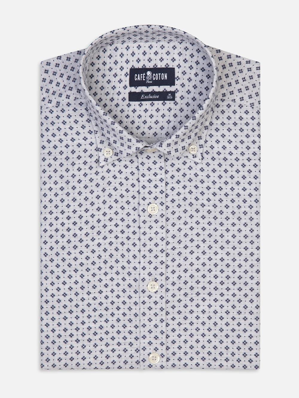 Nelson fitted shirt - Buttoned collar