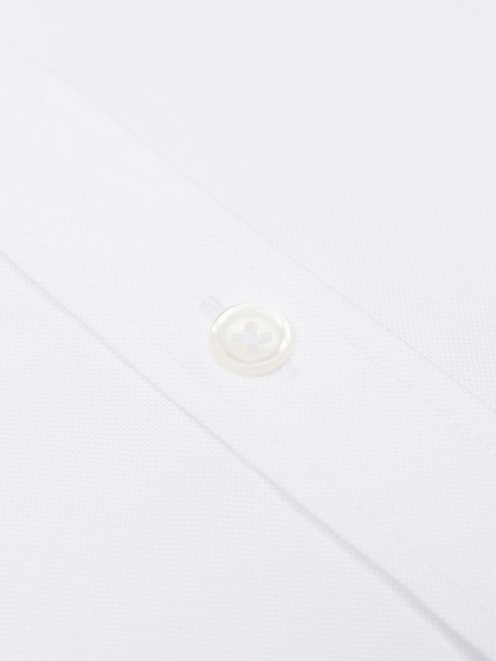 White oxford slim fit shirt - Button down collar