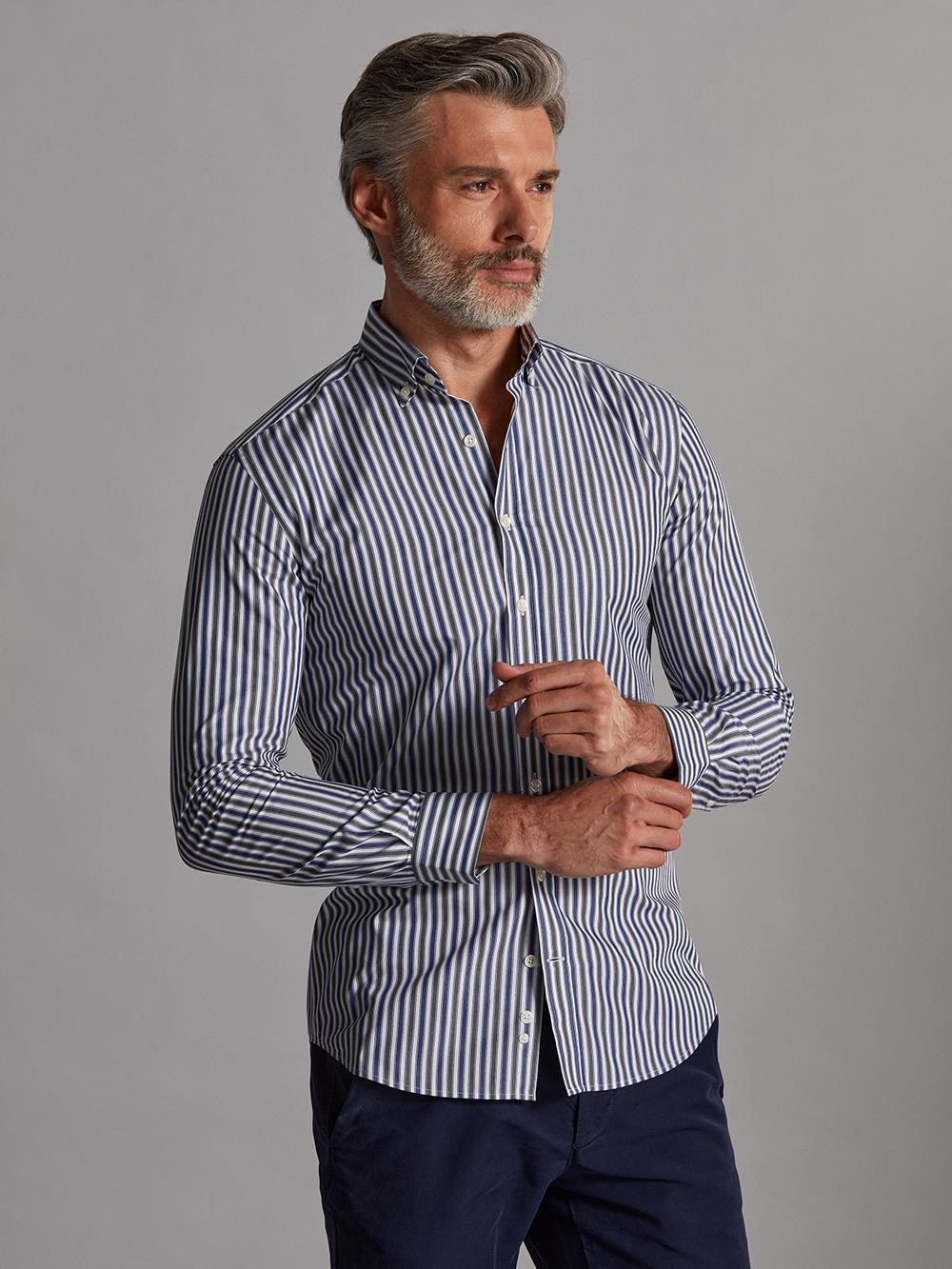 Robin fitted shirt - Buttoned collar