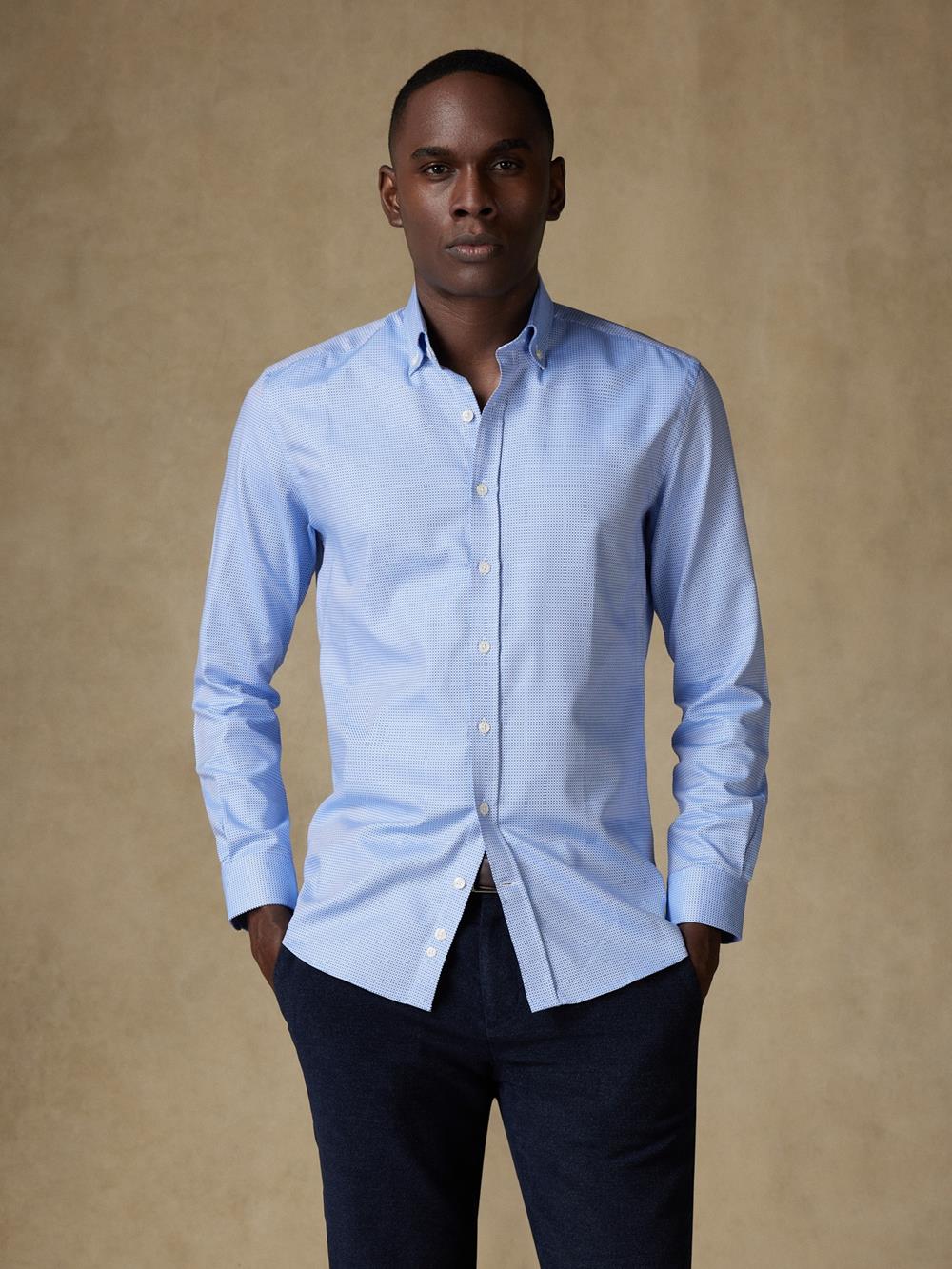 Smith fitted shirt - Buttoned collar
