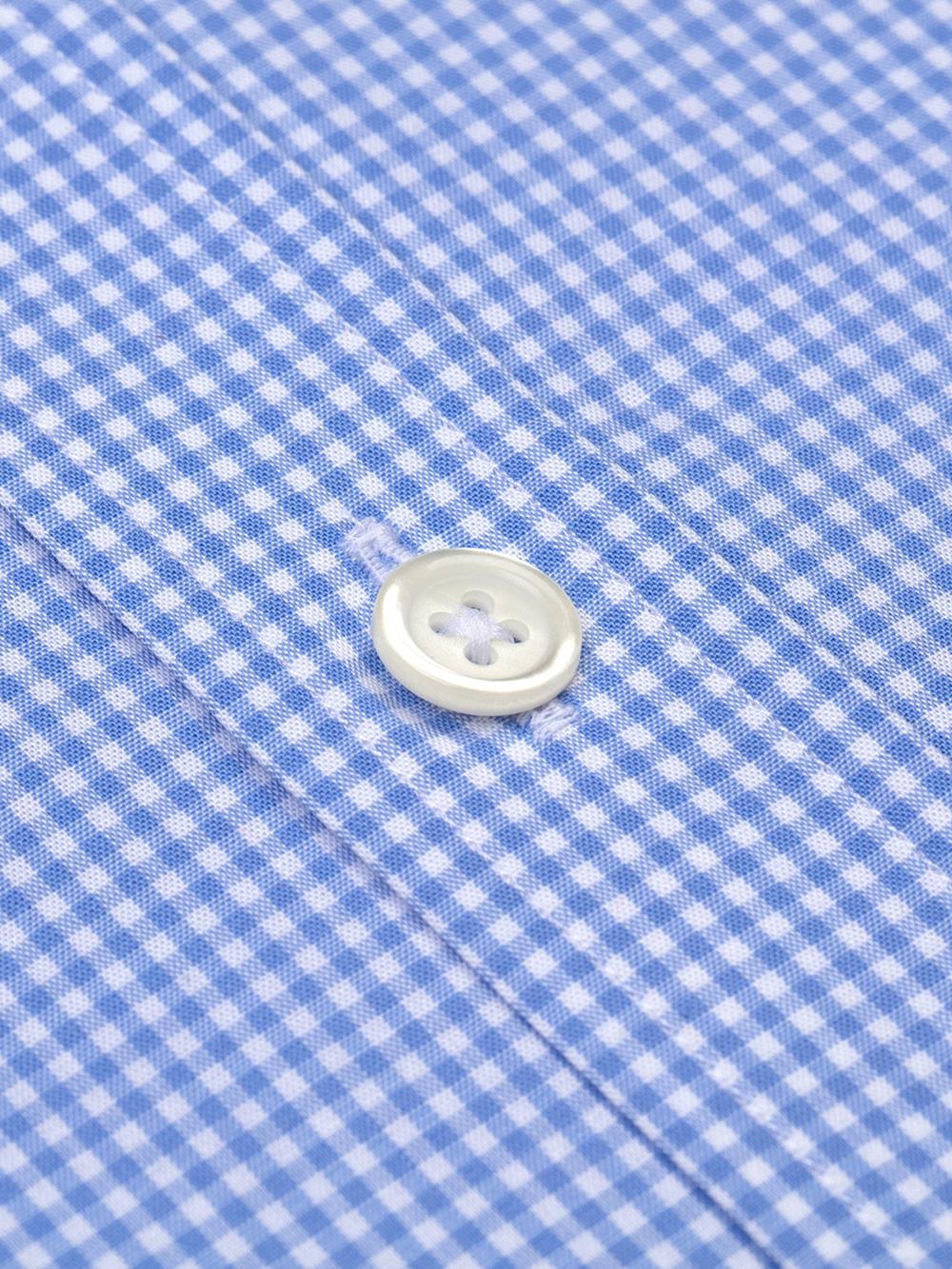 Geruit overhemd - Buttoned kraag