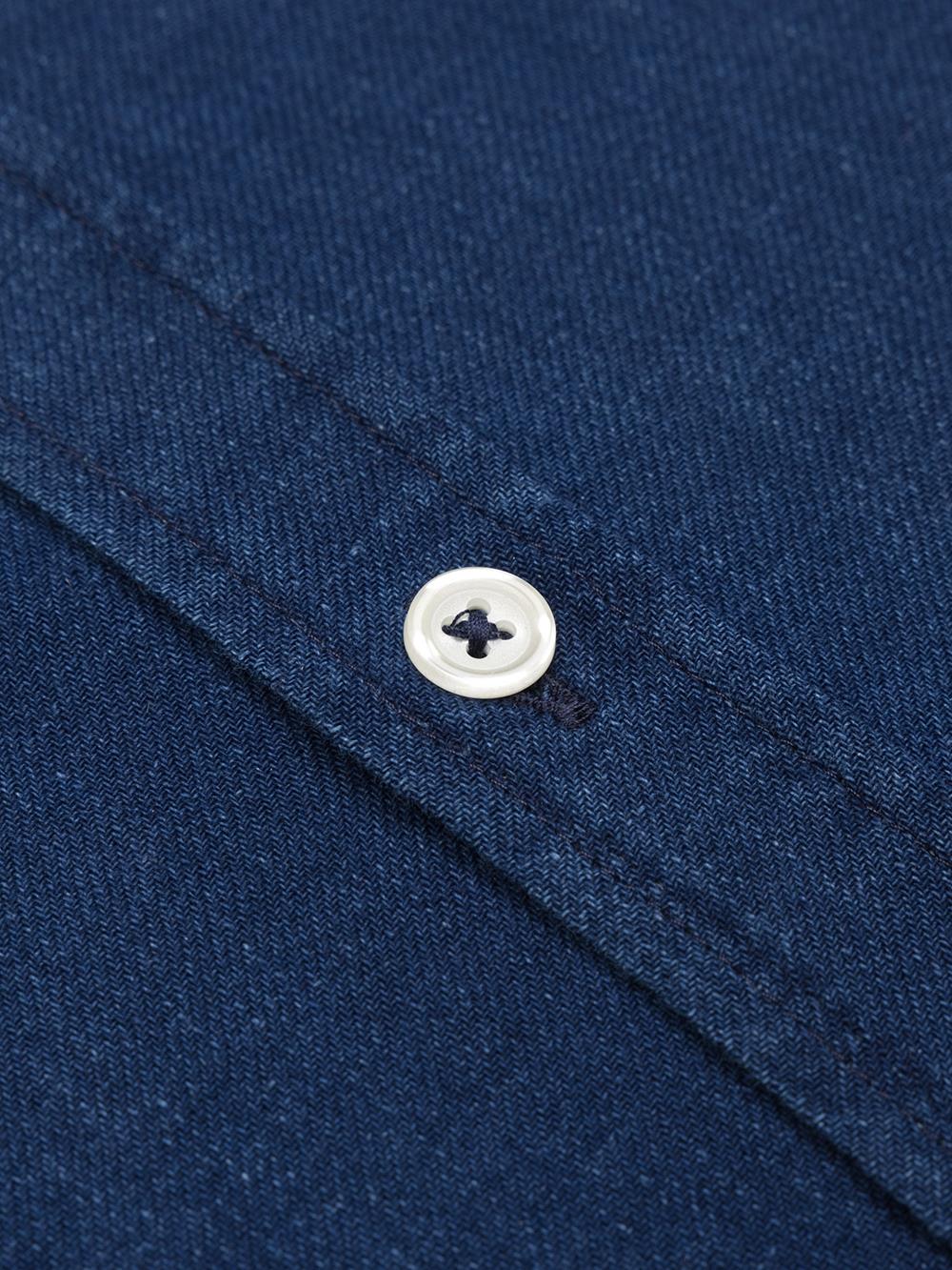 Erwin denim overhemd - Button-down kraag