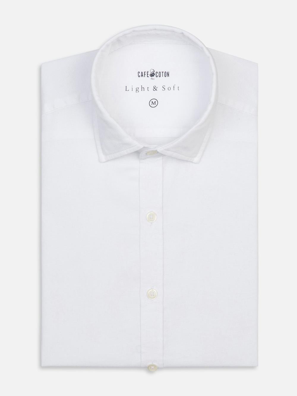 White piqué shirt 