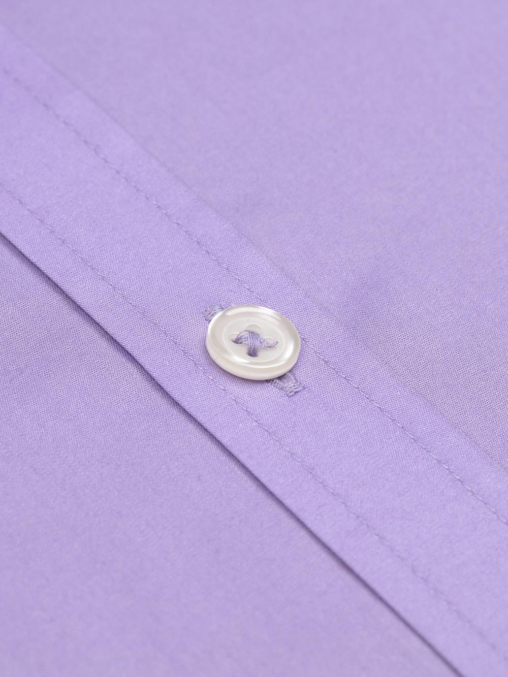 Camisa de gasa de algodón lila