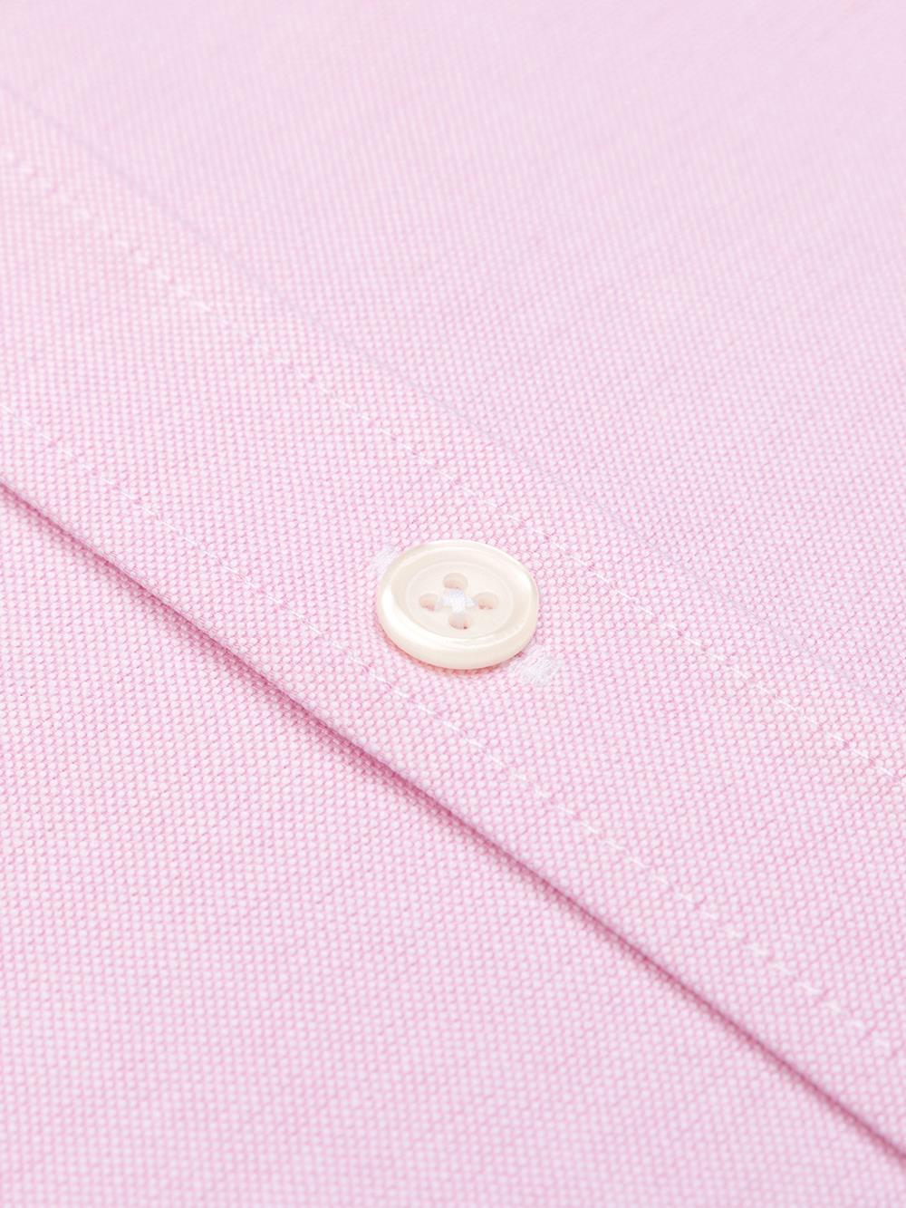 Pink washed organic oxford shirt