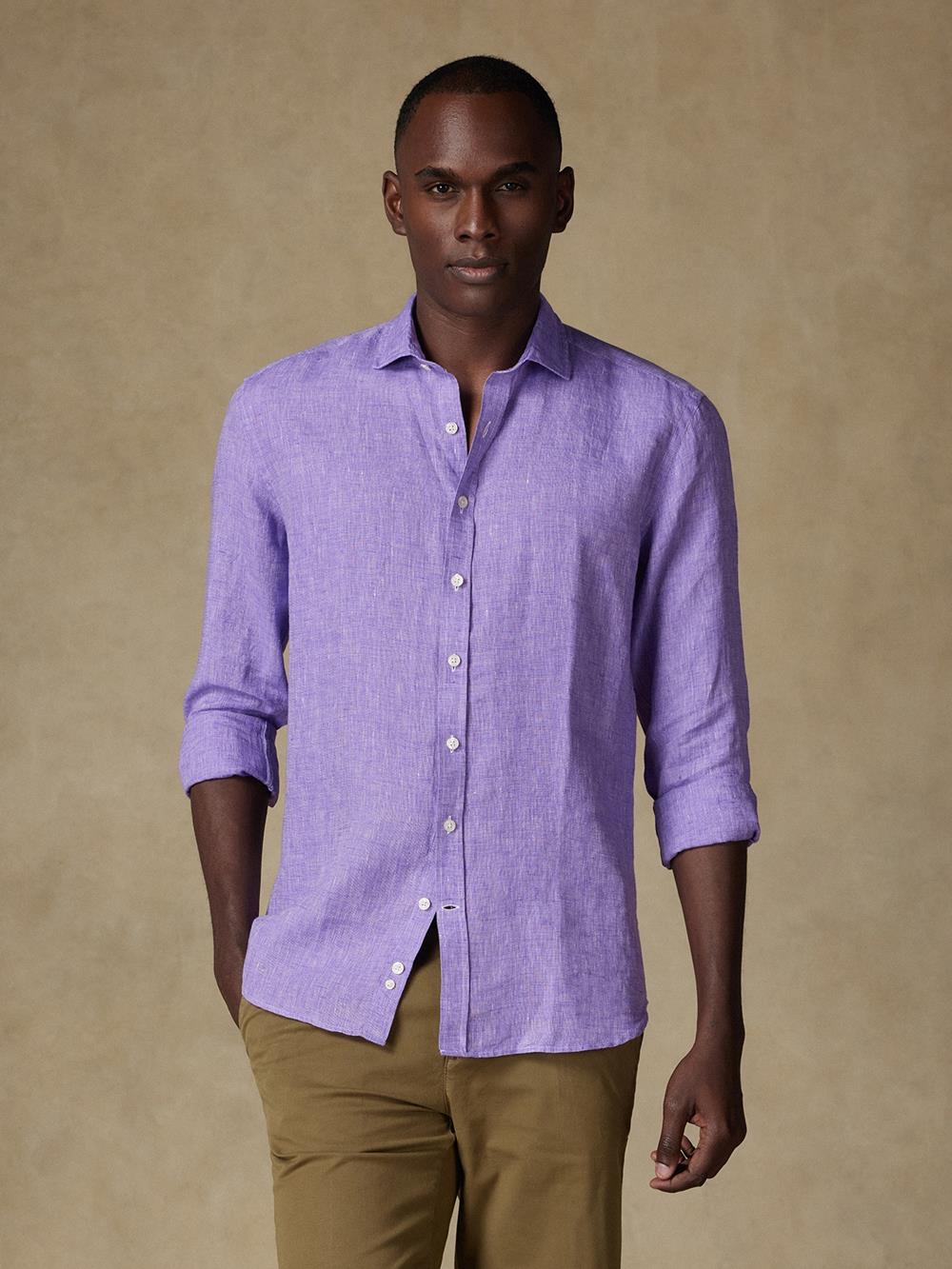 Olaf parma linen shirt 