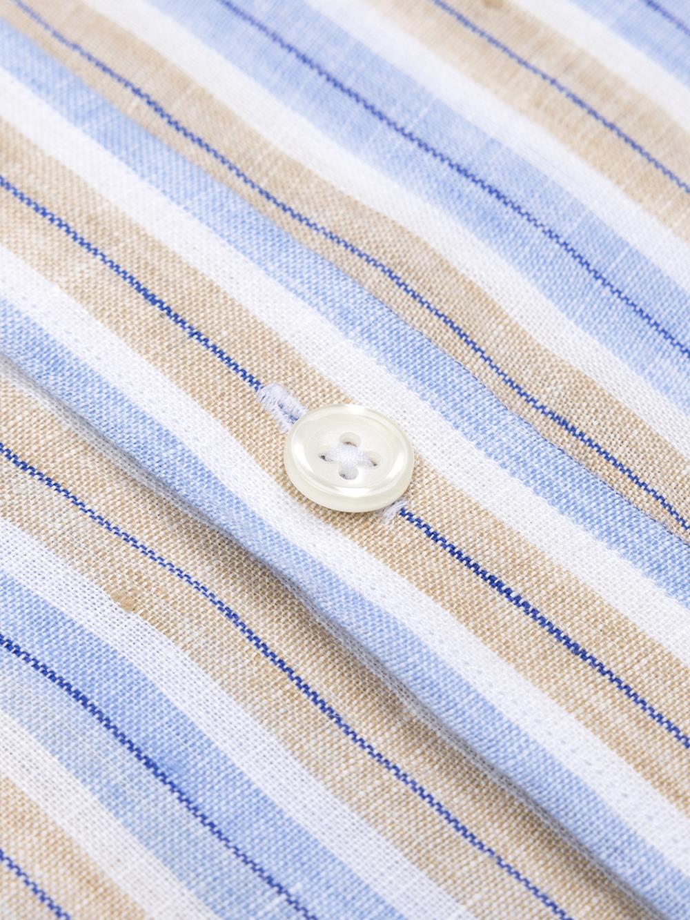 Robby sandy stripes linen shirt