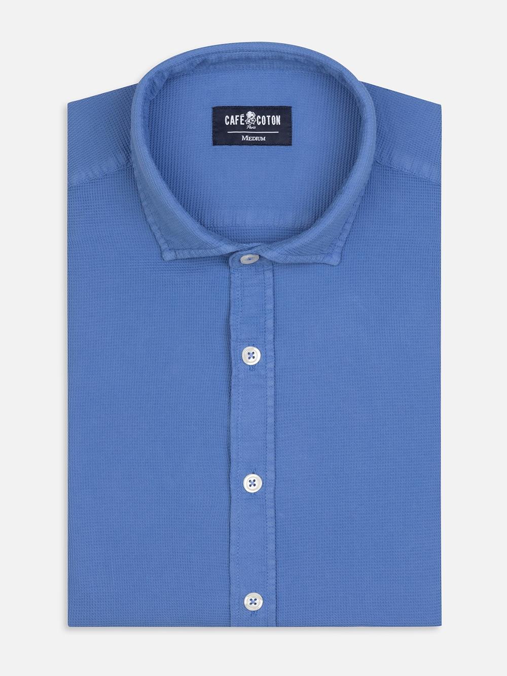 Kerry blauw overhemd