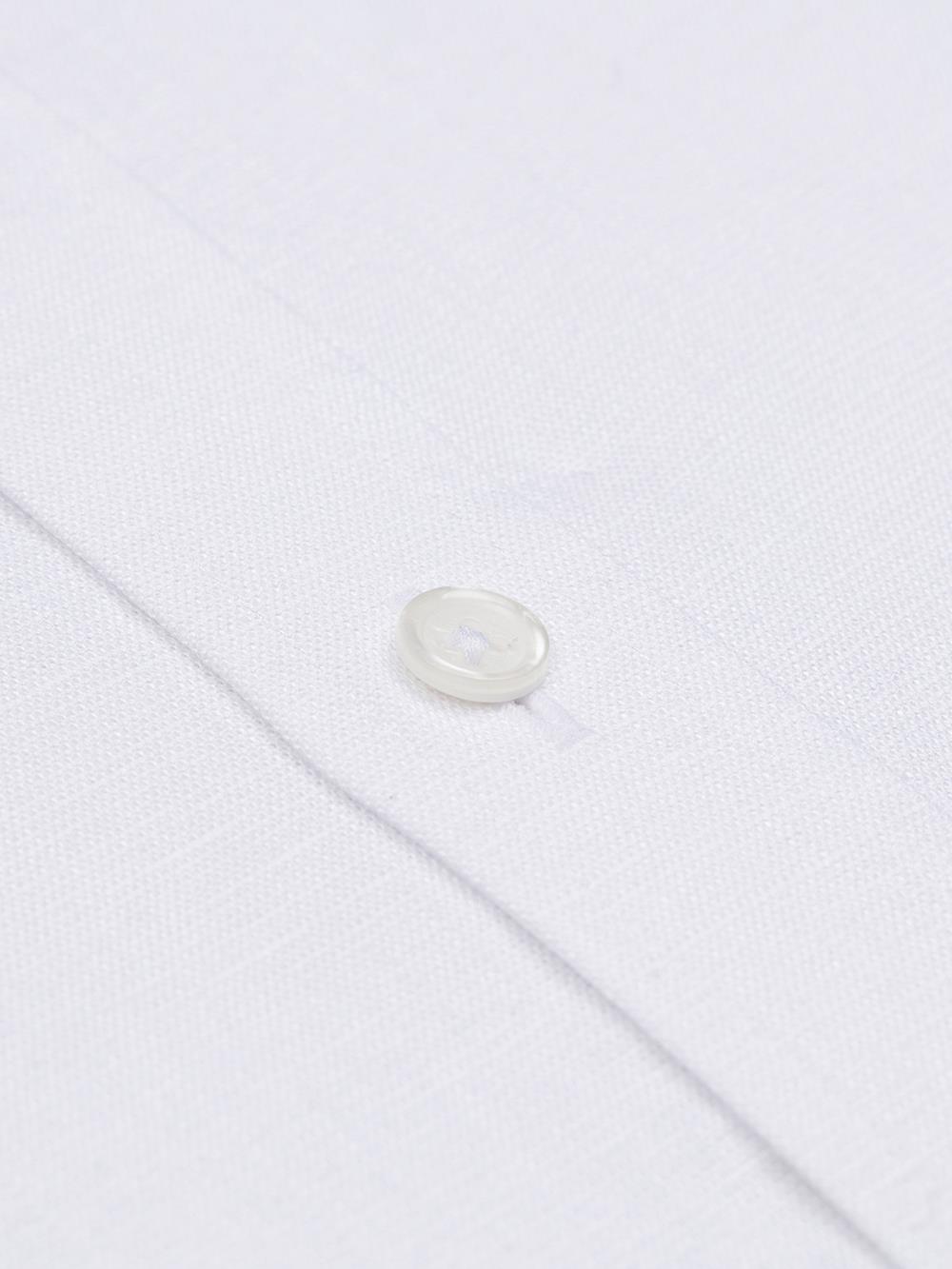 Camisa Liam de lino blanco