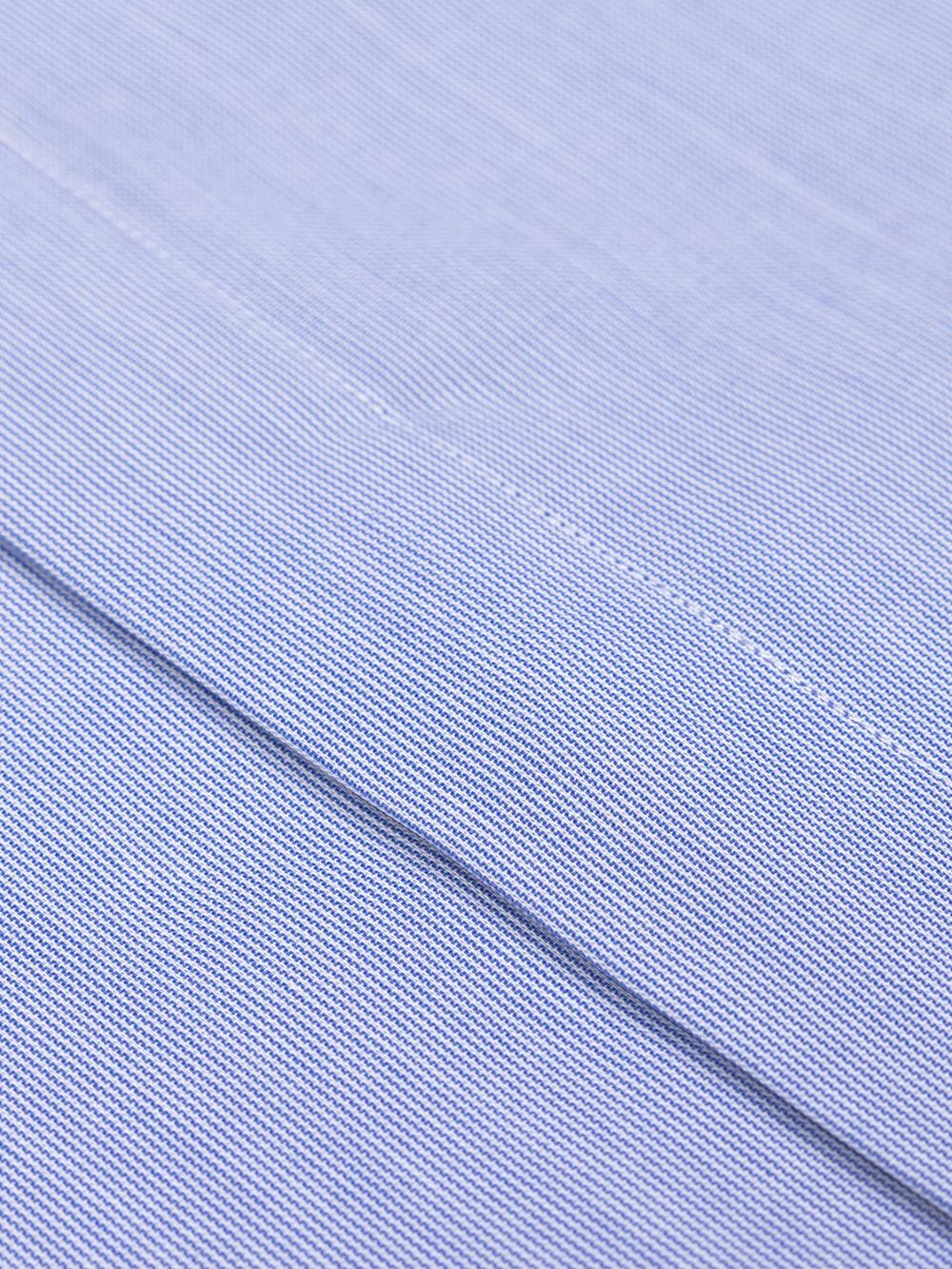 Pinstripe shirt - Blue - Hidden Placket