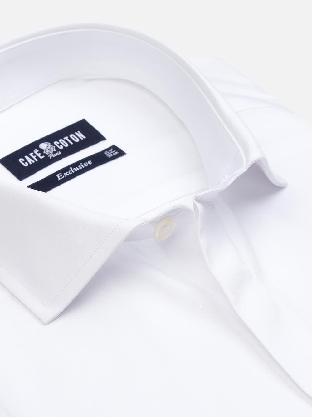 White poplin shirt