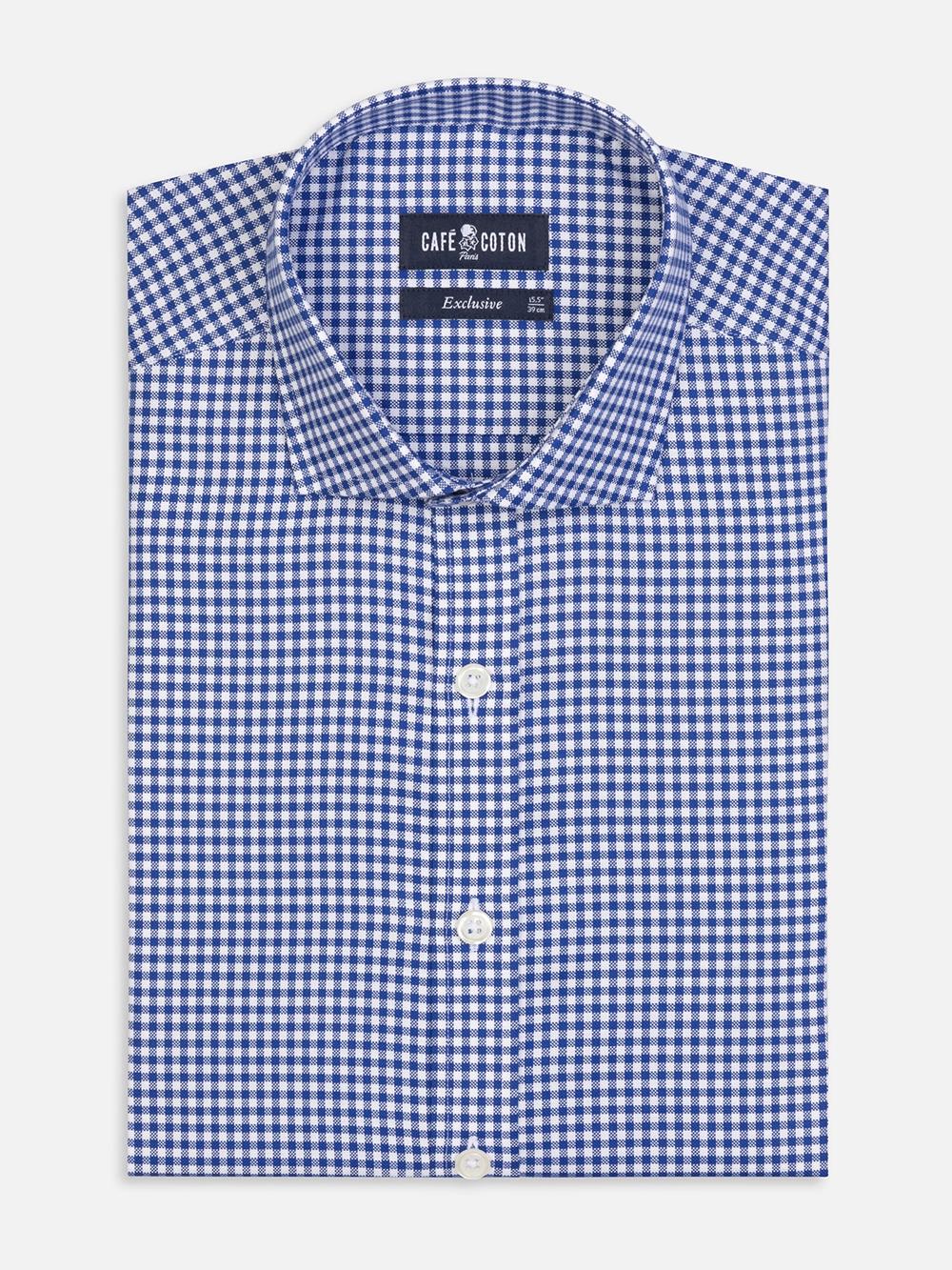 Anthony gingham shirt - Navy 