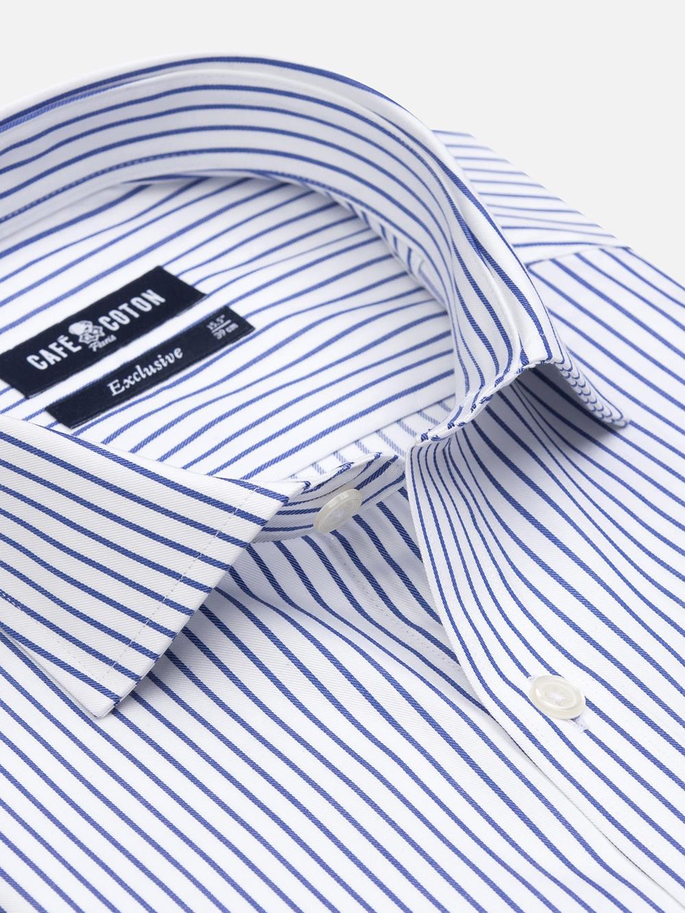 Ayden stripe shirt - Navy