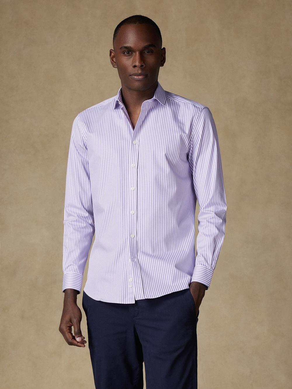 Barry stripe shirt - Lilac