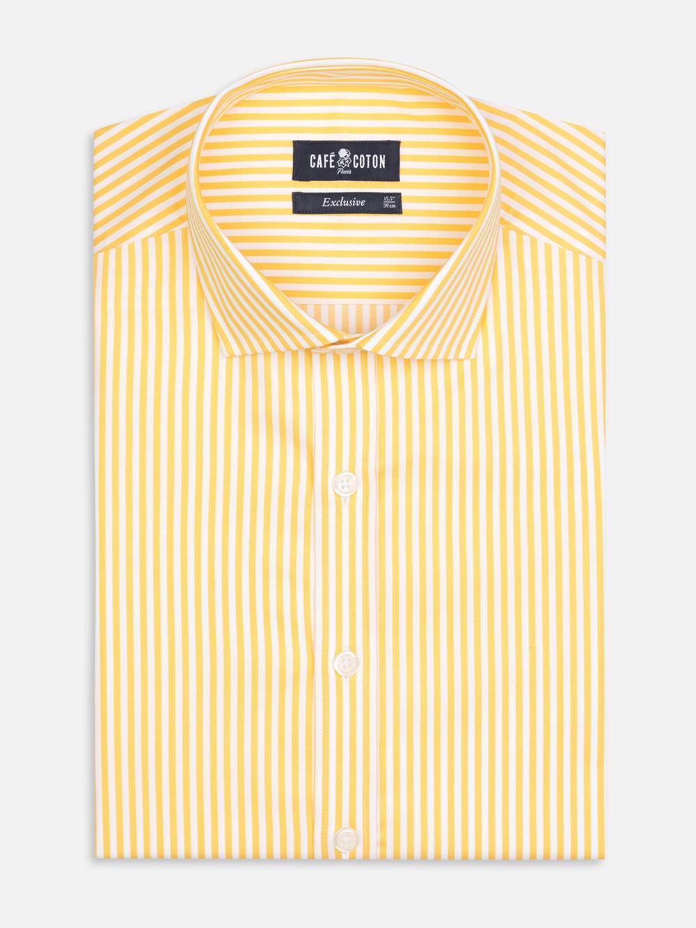 Camisa Barry de rayas amarillas