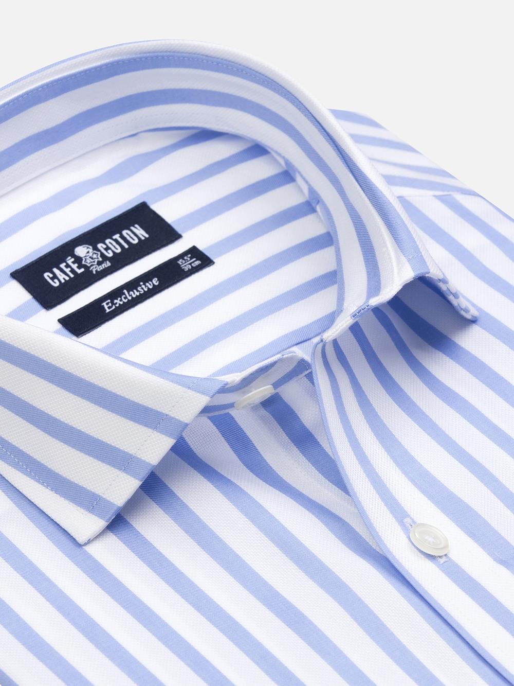 Billy stripe shirt - Blue sky