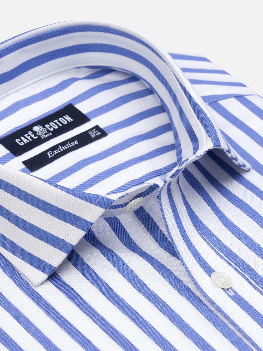 Billy stripe shirt - Blue