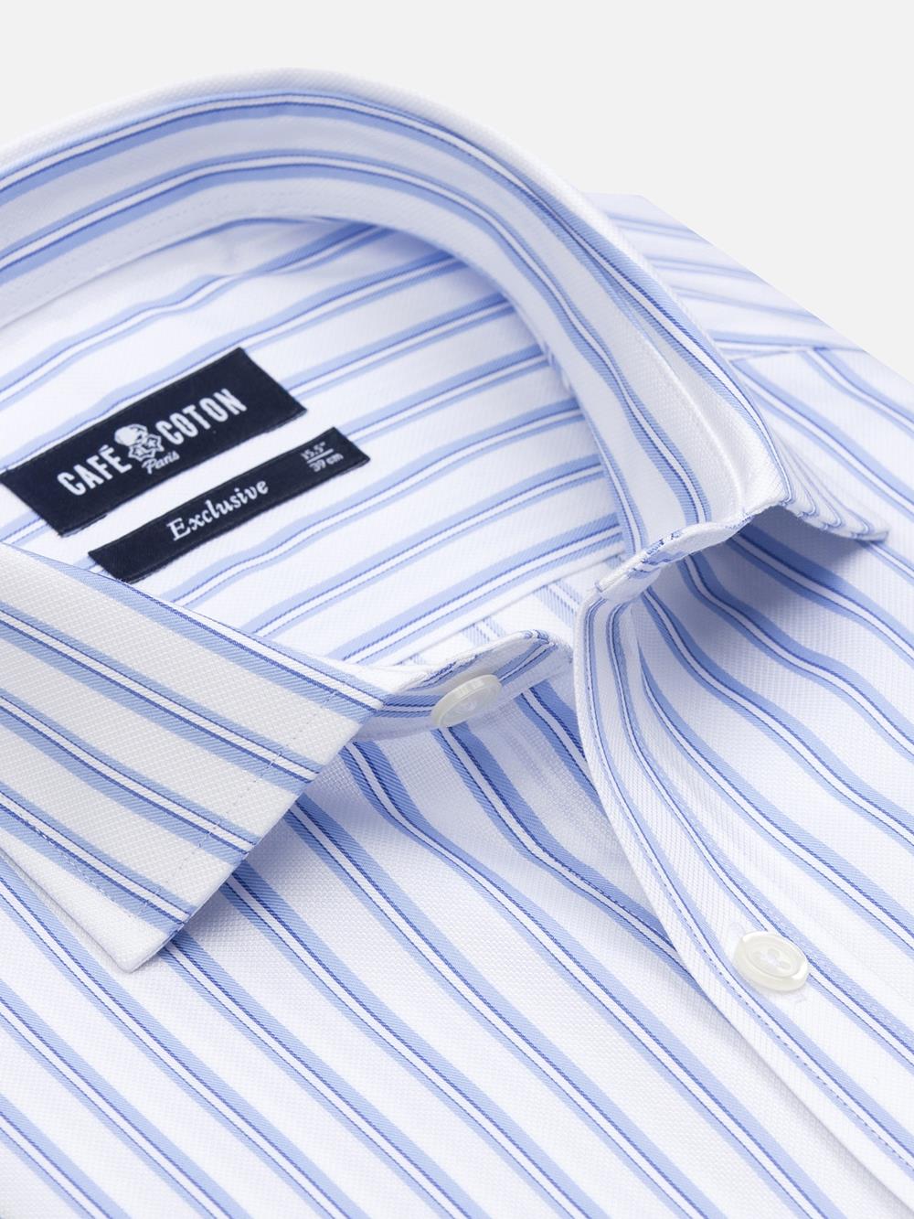 Casper stripe shirt - Blue sky