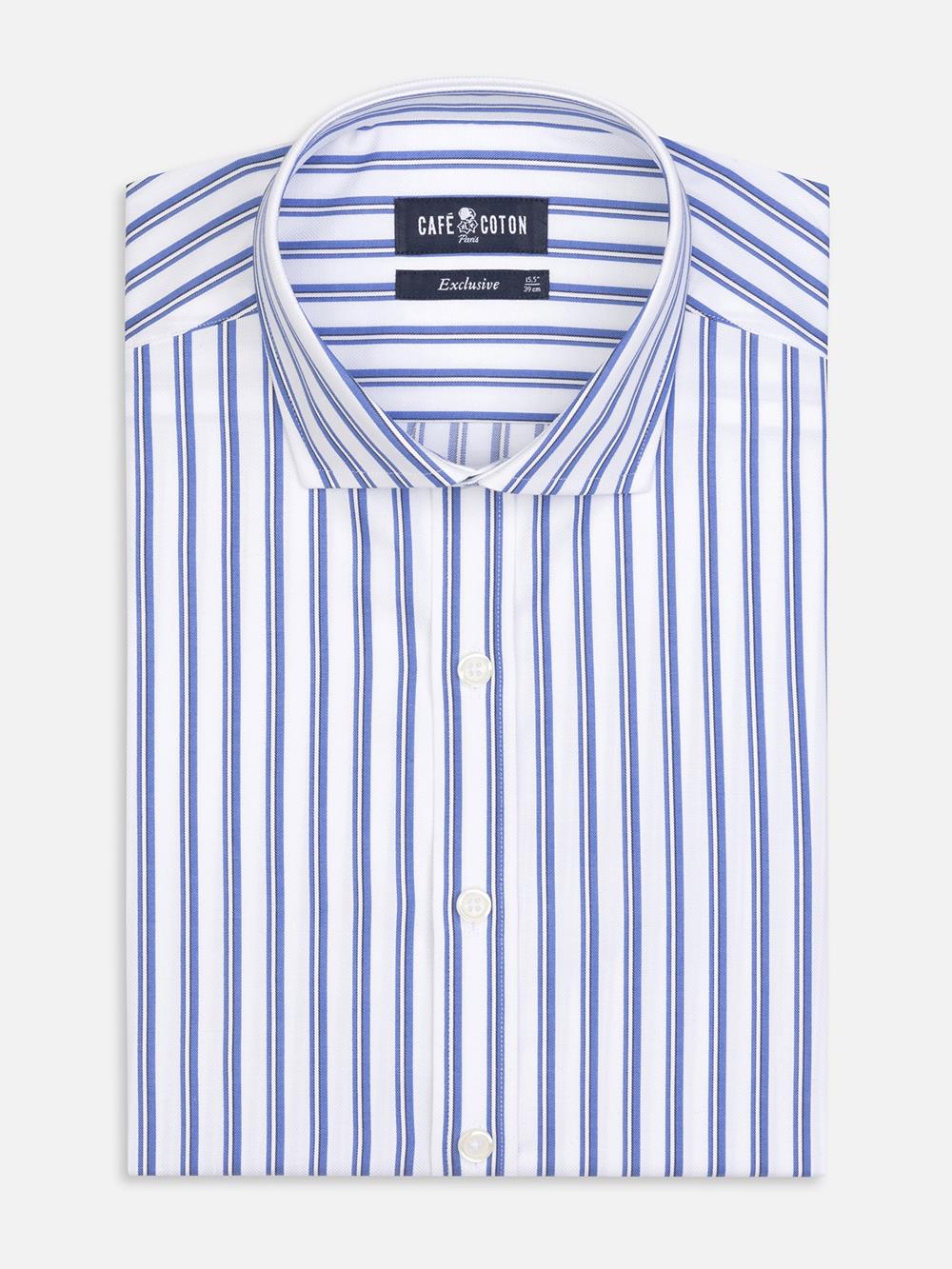 Casper stripe shirt - Blue