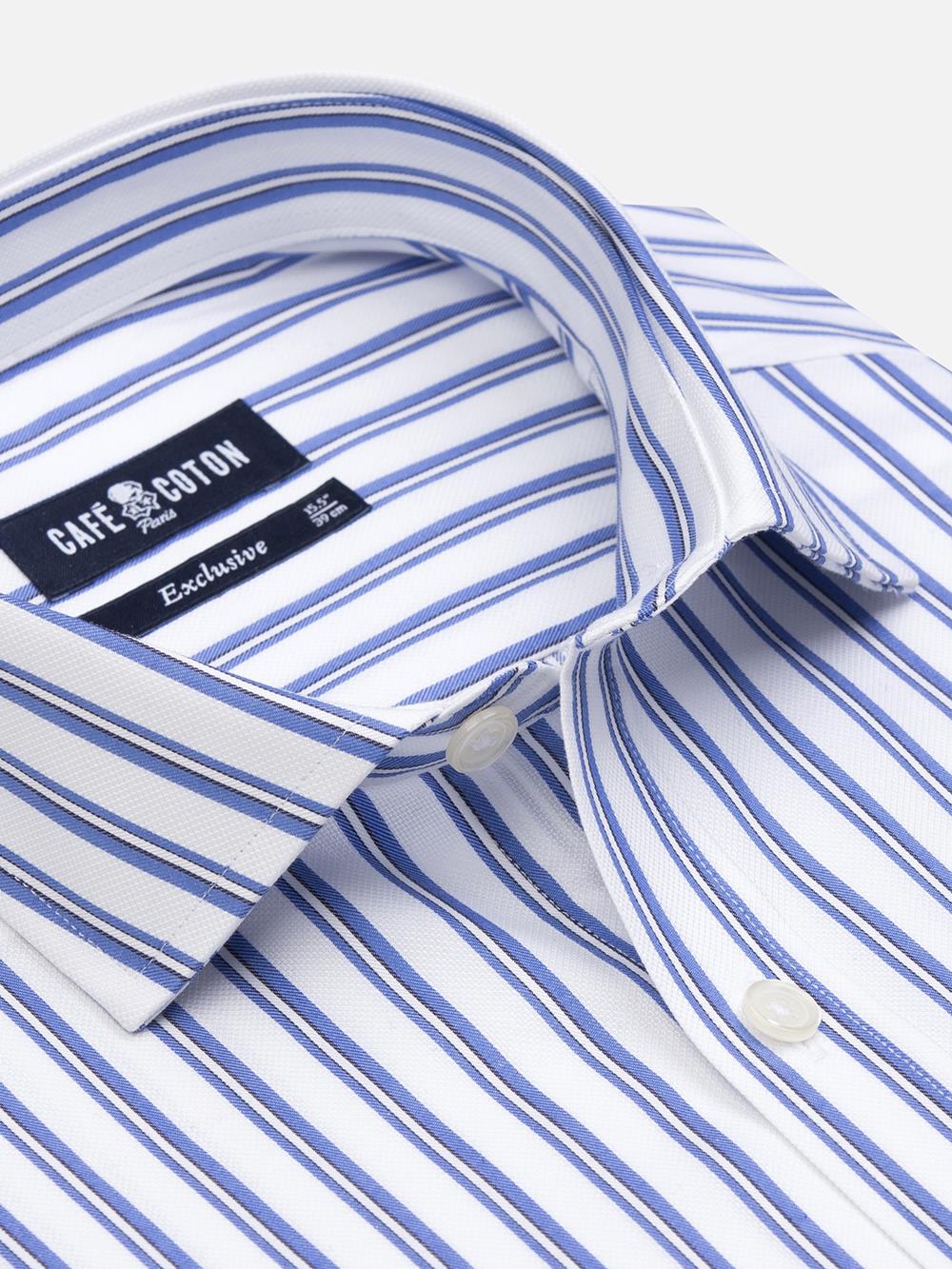 Casper stripe shirt - Blue