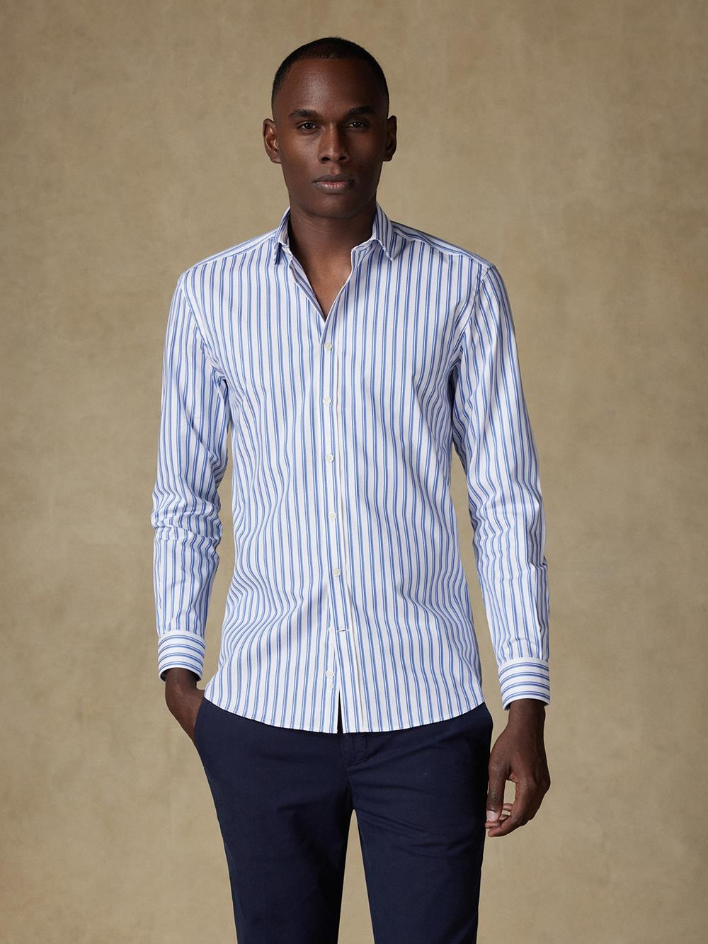 Casper stripe shirt - Blue