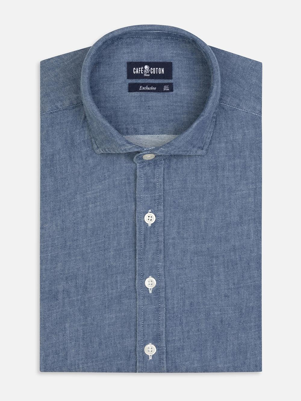 Chemise Erick indigo 