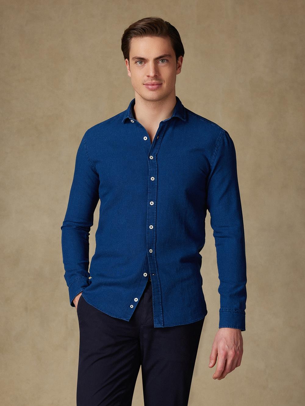 Chemise Erwin indigo 