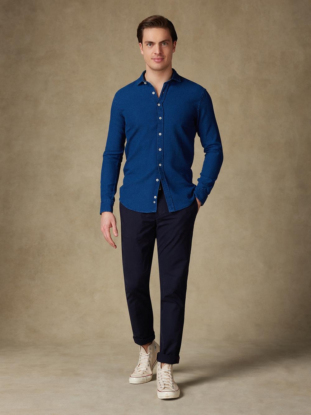 Chemise Erwin indigo 