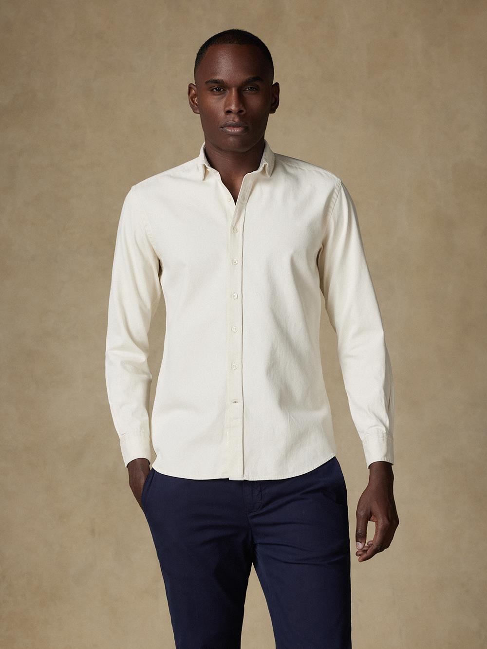 Camisa Gustav vaquera crema