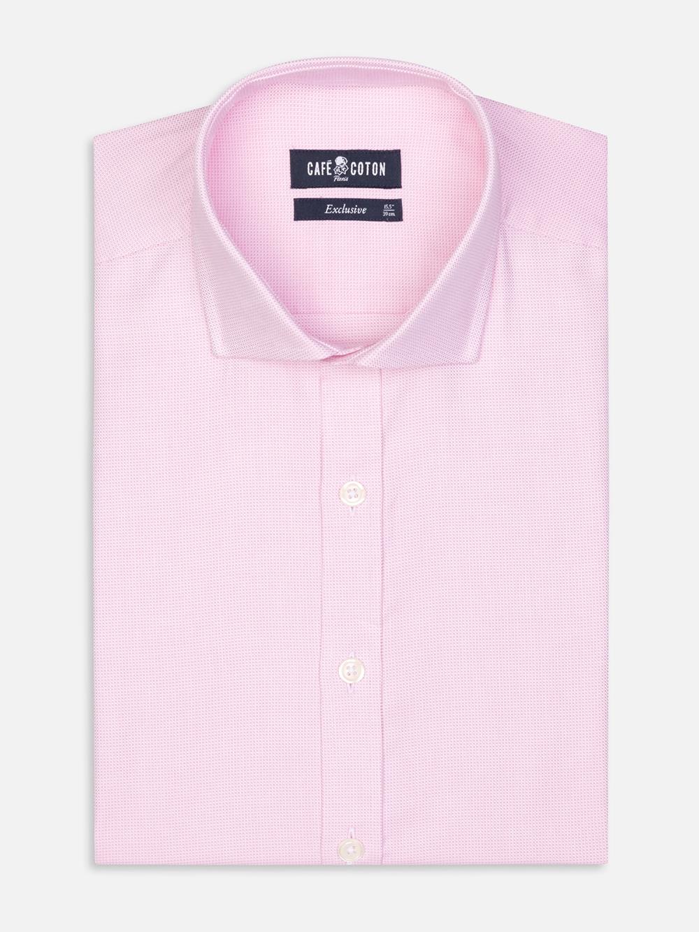 Camicia a trecce rosa