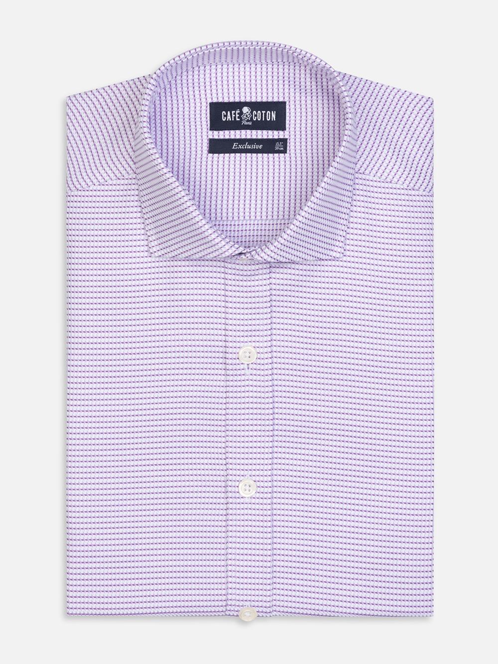 Brock twill slim fit shirt - Parma