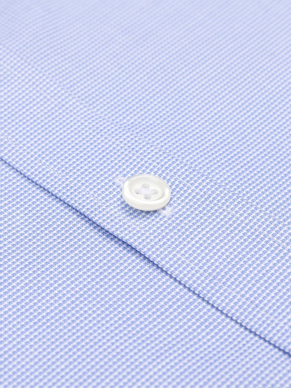 Conan textured slim fit shirt - Blue