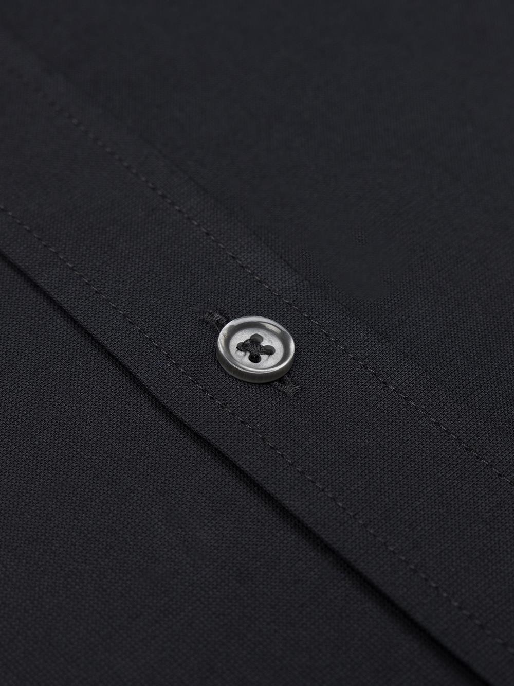 Gleeson black slim fit shirt - Extra Long Sleeves